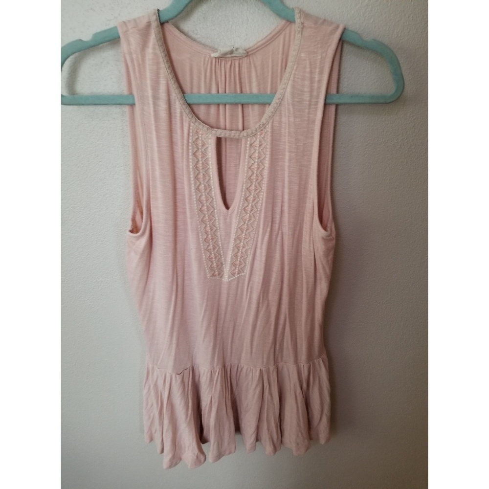 Light pink top